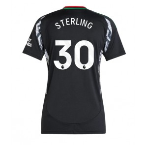 Arsenal Raheem Sterling #30 Bortatröja Kvinnor 2024-25 Kortärmad